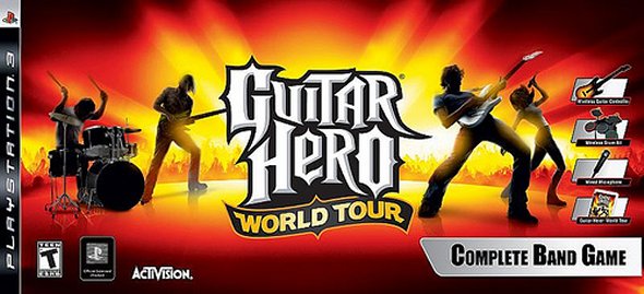 Guitar Hero World Tour Box Art